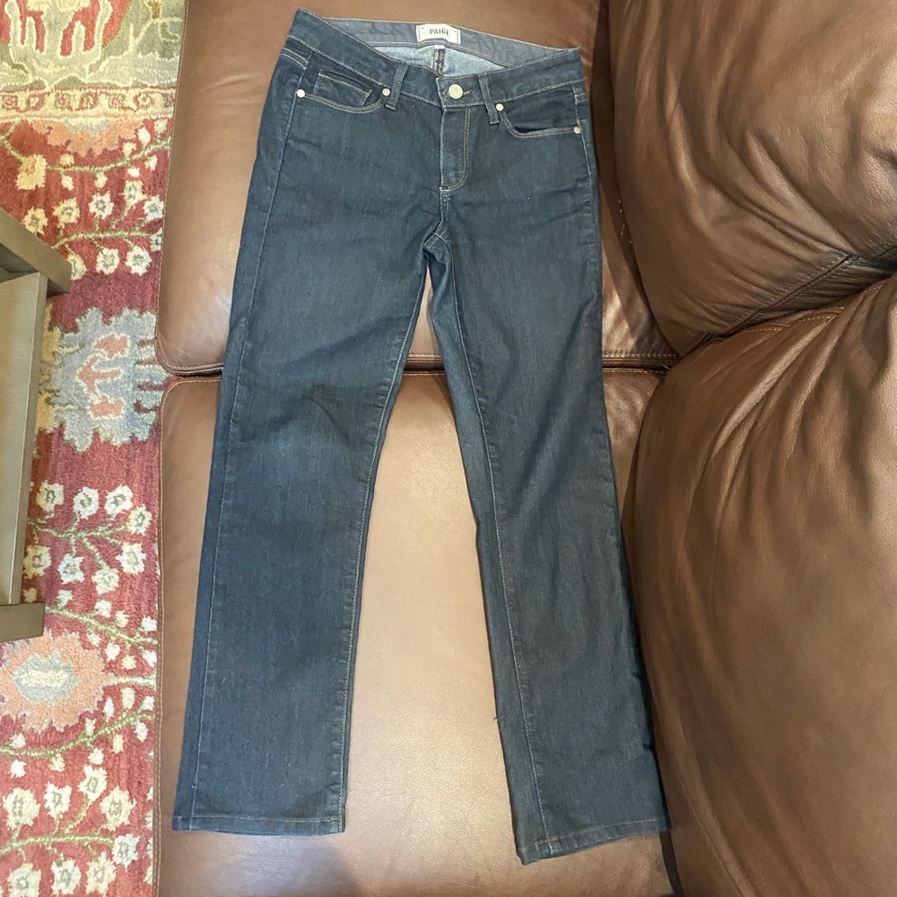 Paige Skyline Straight Jeans